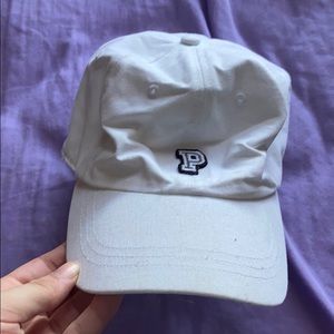 Never worn PINK white baseball cap.